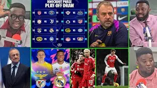 CHELSEA FEARED BY MADRID/PSG CUZ..UCL DRAW ANALYSIS, BARCELONA CALMS 2 PLAYERS..LIVERPOOL, AND ISSUE