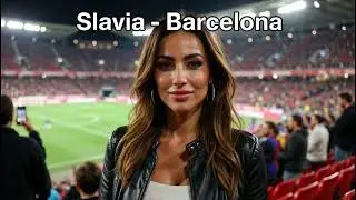 ⚽ Slavia vs Barcelona 🎶 Epic song about the Champions League battle game