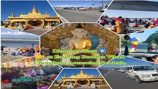 Dhamma Tour at Empong Buddha Vihar,Chongkam,Namsai Satya Buddha Darshan,Arunachal Pradesh, India.