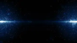 Particles Blue Event Game Trailer Titles Cinematic Concert Stage Background Loop 4k