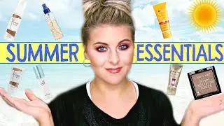 TOP 10 SUMMER BEAUTY ESSENTIALS | Makeup, Hair, & Body