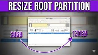 How to RESIZE (Shrink / Extend) the root PARTITION in LINUX