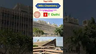 Top 5 IITs for MSc Chemistry | top iits for MSc placement #topiits