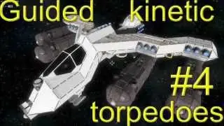 Space Engineers. Guided kinetic torpedo #4.