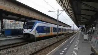 Treinen op station Rotterdam Lombardijen