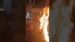 Holika Dahan #holi #holika #happyholi #shorts #shortsvideo