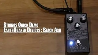 Strings Quick Demo : EarthQuaker Devices Black Ash