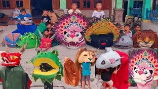 MUNCULNYA BARONGAN PINK NAGA MERAH DAN CAN MACANAN BARONGAN HAE JAJAJA MARAH KELAPARAN