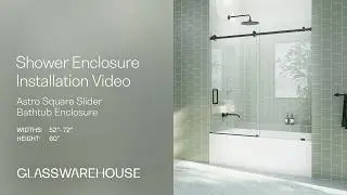 Astro - Bath Square Slider Installation Guide