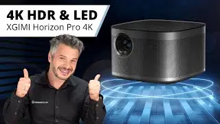 XGIMI Horizon Pro 4K Test  - Der beste Mini Beamer mit LED, Smart TV und Sound - passt überall!