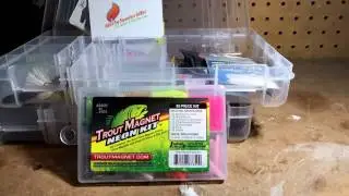 Leland Lures Trout Magnet Neon Kit. Best Assortment and Made in USA!