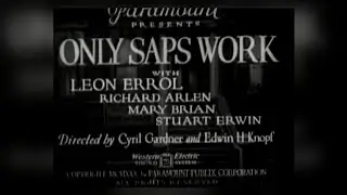 Only Saps Work | 1930 | Comedy, Crime  