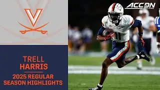 Trell Harris 2025 Regular Season Highlights | Virginia WR