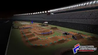 2022 Round 9 Daytona Supercross rF 450 Main Event - Mx Simulator