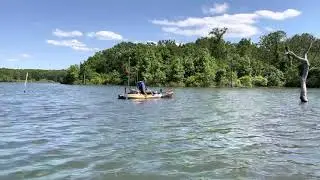 Showing off the mk106 old town kayak
