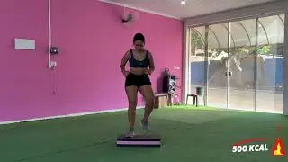 Treino no Step para Perder Peso em casa ! Sem Impacto 