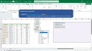 Excel - Fonction AGREGAT, appliquer une fonction, en ignorant les lignes masquées, les erreurs...