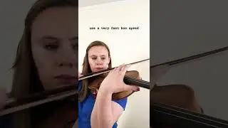 The 2 types of harmonics #violin