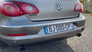 Passat CC R36 300ch stock exhaust sound