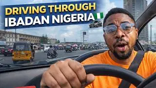 Driving Through Ibadan Nigeria 🇳🇬 | Real Street Drive Tour & City Vibes