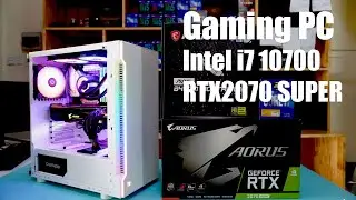 Gaming PC Build Intel i7 10700 MSI B460M Mortar Wifi AORUS RTX2070 SUPER Ram XPG 32G