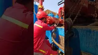 Mud Pump 1600HP | Oil Rig | Rig Pump #drillingrig #riglife #drilling