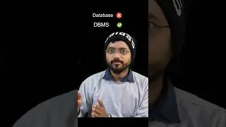 SQL Server, MySql ... database or DBMS or Query language 🤔 #dbms #database #shorts #databaseconcepts