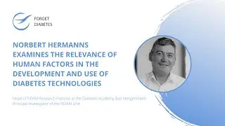 Norbert Hermanns examines human factors in the development and use of diabetes technologies