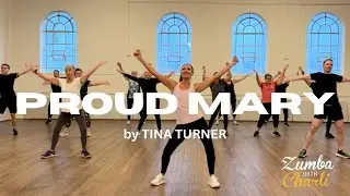PROUD MARY by TINA TURNER/ ZUMBA DANCE FITNESS CLASS/ LOW IMPACT ZUMBA CLASS/ ZUMBA with CHARLI