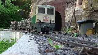 LGB Akku/RC BKB Echtdampf Gartenbahn - Vergessene Filmszenen (2) Diesellok 2095 ÖBB