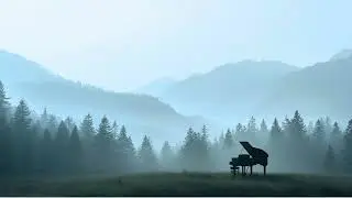 Zen Mountain Piano with Ethnic Flute — Calm Forest Music for Meditation, Sleep & Focus