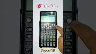 How to check original Casio fx-991 es plus calculator (2nd edition)