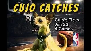 NBA Picks Jan 22 | Rockets vs 76ers, Warriors vs Mavericks, Lakers vs Clippers & More #CujoCatches