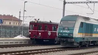 Vlaková alce v Plzni s Hurvínkem #vlaky #vlak #train #trainspotting #viral #youtubeshorts #youtuber 