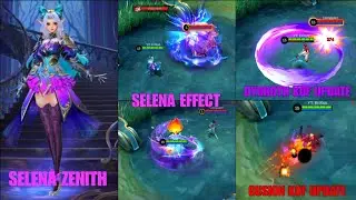SELENA ZENITH, UPDATE KOF SKIN GUSION K AND DYRROTH OROCHI
