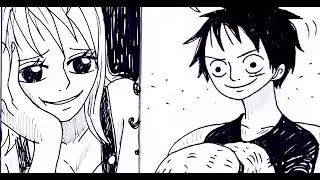 La familia de Luffy y Nami - Capítulo 111 - Nami hace feliz a Luffy