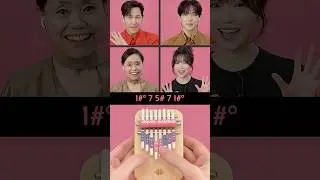 Jump Rope Song (from Squid Game) on Mini Kalimba #squidgame