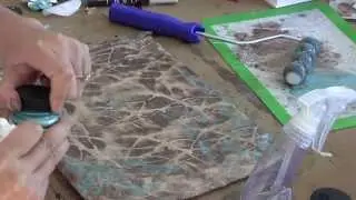 Natural Patterns with a Paint Roller