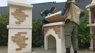 Сборка барбекю мангала Восток по принципу лего