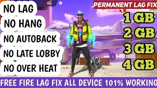 (1.62.9) free fire 1gb ram permanent lag fix/free fire lag fix 1gb 2gb 3gb 4gb ram/ff autoback fix