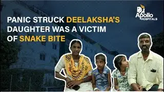 Panic struck Deelaksha's daughter was a victim of Snake bite and rushed to Apollo BGS Hospitals