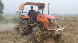 Kubota fwd tractar Rotavator farming video