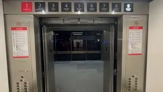 2025: Schindler Traction Sikorsky Elevators @ Tampa International Airport Tampa Florida