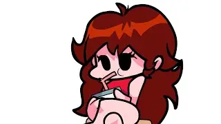 FNF Animation Short: Girlfriend drinking soda