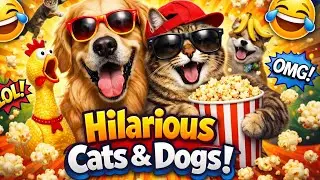 🐾 Hilarious Cats & Dogs Moments | Viral Pet Video✨️#viralpets#cuteaanimals#funnyvideo 