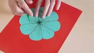 How to Make a 3D Origami Greeting Card A Cute Handmade Gift 🌷
