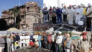 \\ਡ‍ੇਰ‍ਾ108 ਸੰਤ ਬ‍ਾਬਾ ਮੇਲਾ ਰਾਮ ਜੀ \\ਪਿੰਡ ਭਰੋਮਜਾਰਾ ਨਵੀਂ ਈਮਾਰਤ ਦੀ ਦੂਸਰੀ ਮੰਜਿਲ ਉੱਪਰ ਲੈਂਟਰ ਪਾਉਣ ਸਮੇਂ