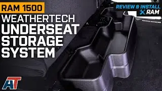 2019-2021 RAM 1500 Weathertech Underseat Storage System Review & Install