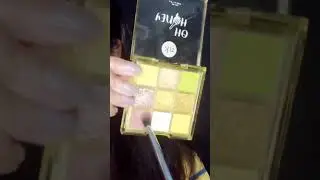 Yellow make-up look and wing liner#shortsindia#youtubeshorts#yellow#nkpallete