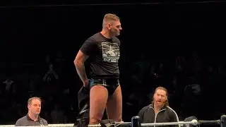 WWE LIVE Glasgow - Gunther Entrance 